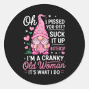 Search for cranky stickers Humour