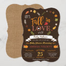 Search for burlap baby shower invitations Autumn