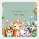 Search for safari animals stickers Floral