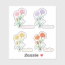 Search for botanical art stickers Flower lover