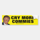 Search for cry bumper stickers Republican