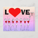 Search for stick figures postcards Heart