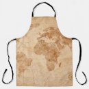 Search for world map aprons Old