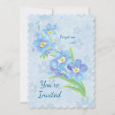 Search for forget me not invitations Garden