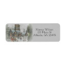 Search for st nicholas return address labels Vintage