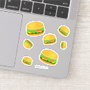 Search for cheese burger stickers Lettuce