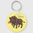 Search for wild boar key rings Pig