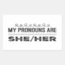Search for pronouns stickers Gender