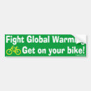 Search for biking bumper stickers Green
