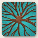 Search for faux leather coasters Elegant