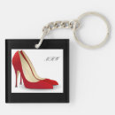 Search for red high heels key rings Fashion