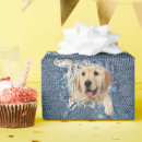 Search for golden retriever wrapping paper Pet