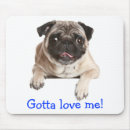 Search for pug mousepads Puppy