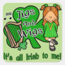 Search for jigging stickers Irish