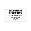 Search for diversity return address labels Pride