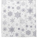 Search for snowflakes shower curtains Winter
