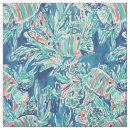 Search for tropical fish fabric Sea