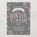 Search for winter onederland party invitations For her