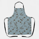 Search for musical notes aprons Pattern