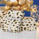 Search for gold leopard print wrapping paper Trendy