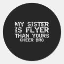 Search for flyer stickers Cheerleader