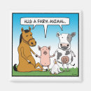 Search for cow and chicken magnets Horse