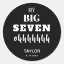 Search for for 70th birthday stickers Black and white