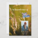 Search for butterfly memorial service invitations Funeral