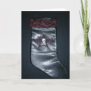 Search for skull christmas cards Black