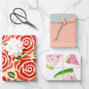Search for red roses wrapping paper Blue