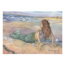 Search for watercolor mermaid art Illustration