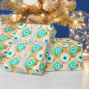 Search for turquoise and gold wrapping paper Trendy