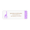 Search for giraffe return address labels Boys