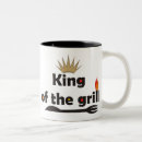 Search for king of the bbq mugs Dad