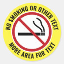 Search for smoke stickers No smoking