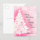 Search for vintage happy new year postcards Pink