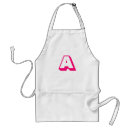 Search for alphabet letters aprons Initial