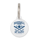 Search for baseball pet tags Funny