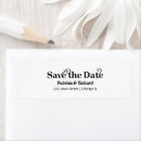Search for black return address invitations Modern