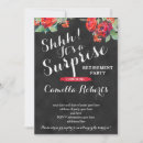 Search for retirement seasonal invitations Red