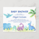 Search for dinosaur baby postcards Watercolor