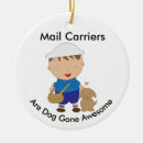 Search for mail carrier christmas tree decorations Postal worker