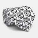 Search for skull drawing ties Vintage