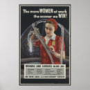 Search for war work posters Women