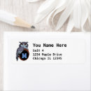 Search for scary return address labels Owl