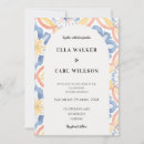 Search for spanish tile wedding invitations Simple