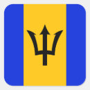 Search for flag of barbados stickers Bajan