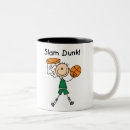 Search for basketball slam dunk mugs Bball