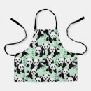 Search for panda bear aprons Bamboo
