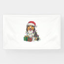 Search for christmas lights banners Dog
